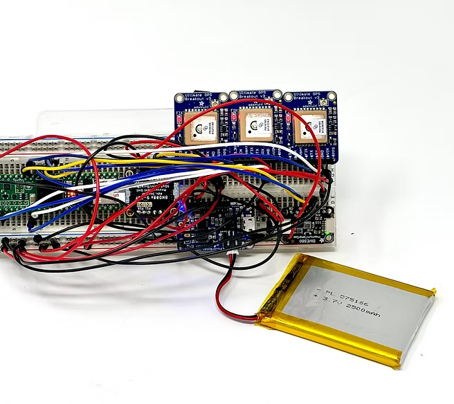 Arduino and sensor prototype board