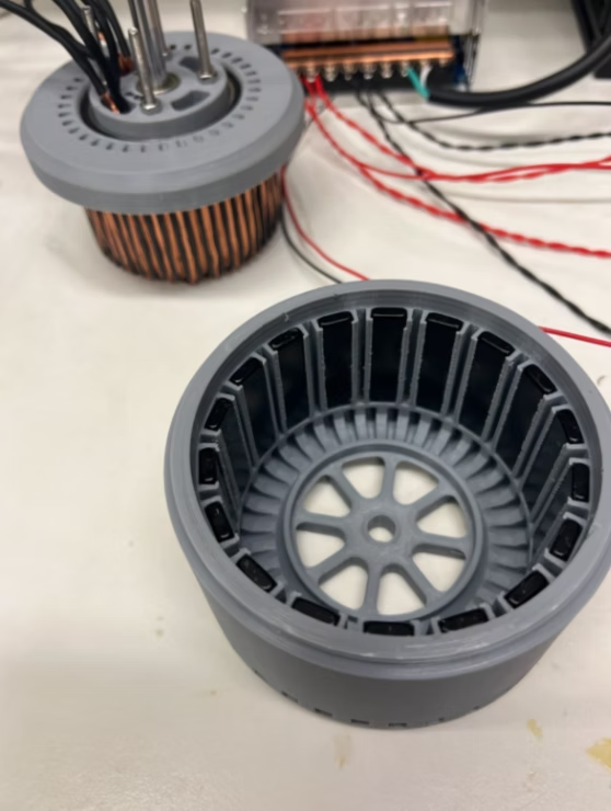 3D-printed motor components for SuperThermo