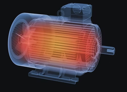 SuperThermo Motor - X-ray thermal view